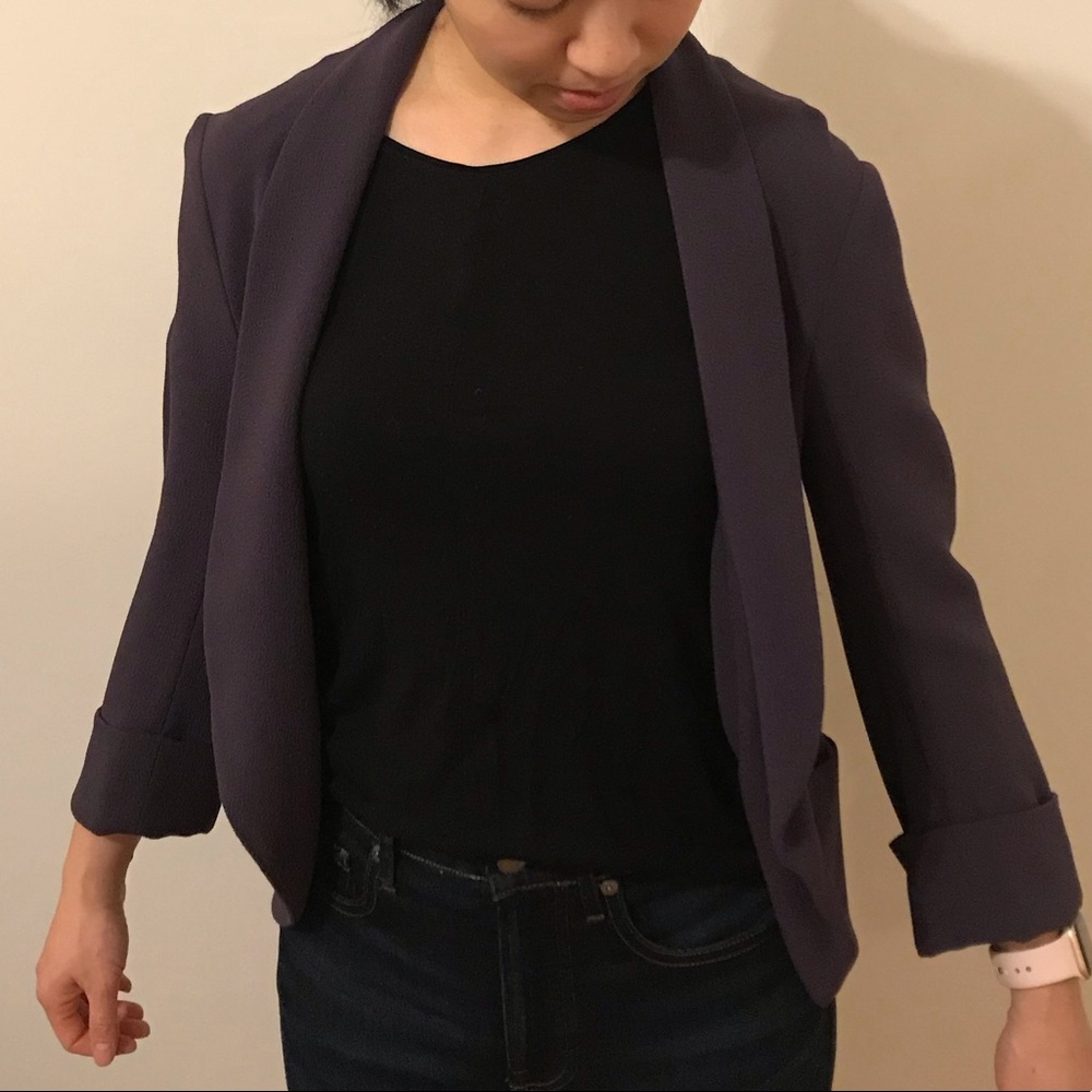 Aritzia Wilfred Chevalier Cropped Blazer